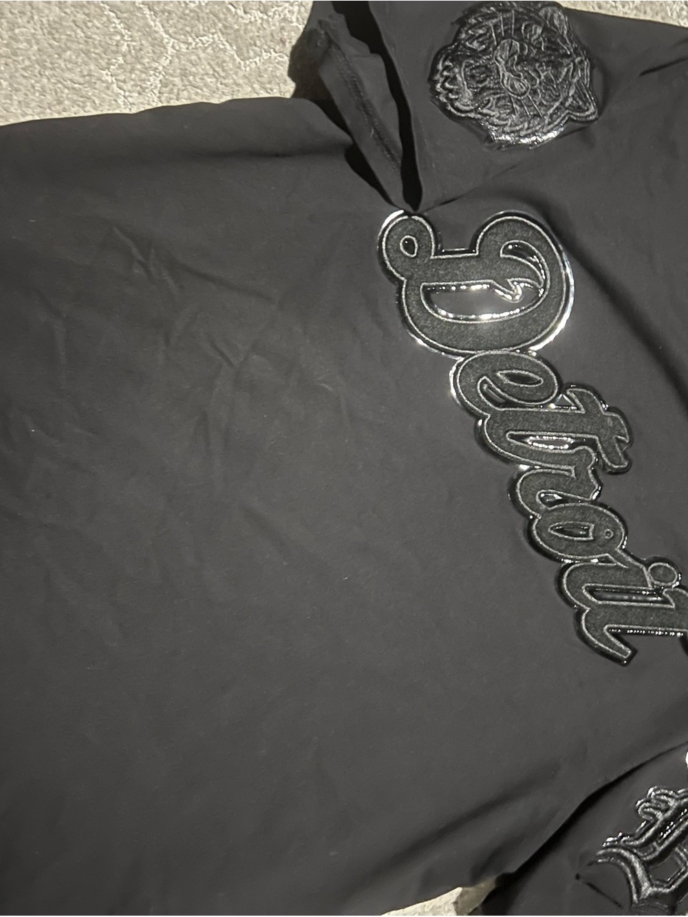 Embroidered Black Men’s Shirt